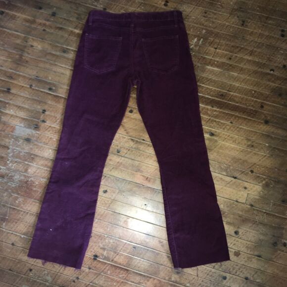 Current/Elliott stiletto cropped corduroy pants - Picture 6 of 6